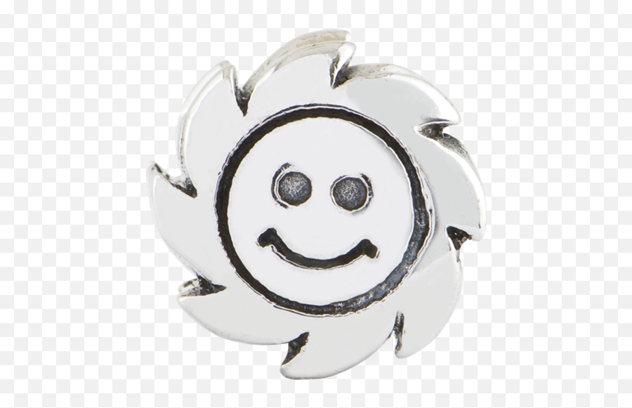 Smiling Sun Bead 925 Sterling Silver Antiqued Finish Reflection Beads - Qrs356 Happy Emoji,Paw Emoticon Meaning