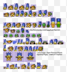 Super Princess Peach Sprite Sheets - Super Princess Peach Larry Emoji,Super Princess Peach How To Refill Emotions