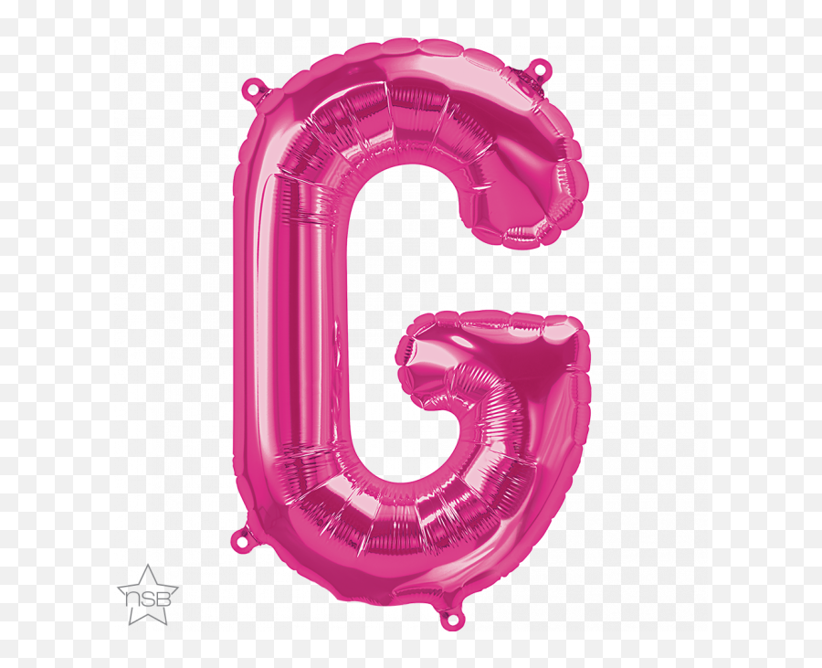 Magenta Shape Qualatex Foil Balloon - Dot Emoji,Pink With Emoji Letter L