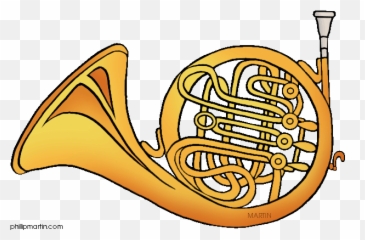 Horn Clipart Instruments Horn - French Horn Instrument Clipart Emoji,French Horn Emoji