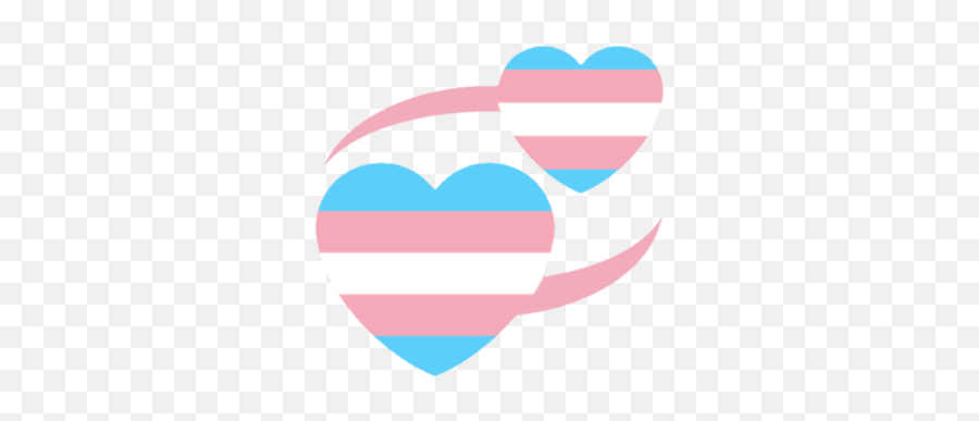 Trans Flag Heart Emoji,Discord Heart Emoji