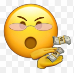 Emoji Emojiandroid Emojiiphone Sticker - Happy,Cash Emoji