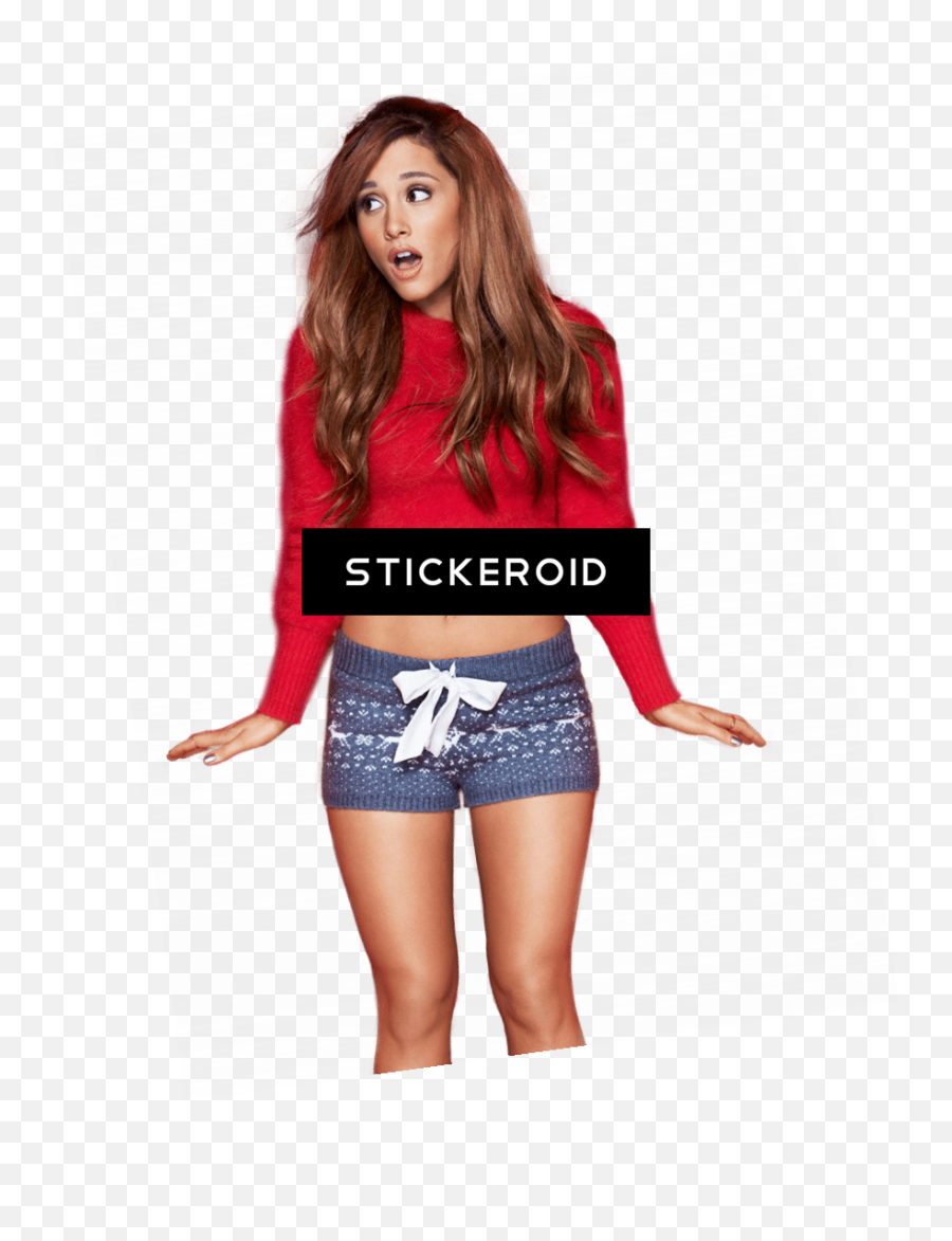 Ariana Grande Surprised - Ariana Grande Diary 2018 Clipart Jean Shorts Emoji,Ariana Grande Emoji