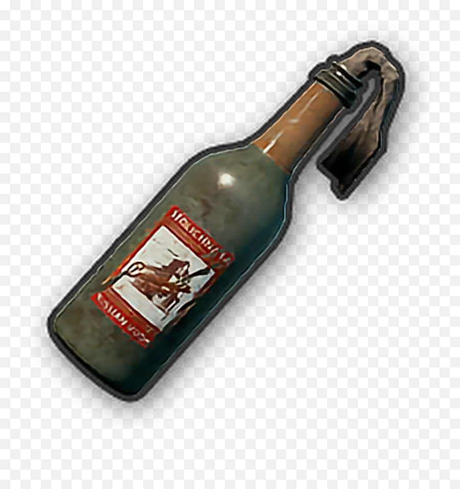 Beer Bottle Clip Art Png - Pubg Clipart Fire Molotov Pubg Pubg Airdrop Smoke Png Emoji,Pubg Emoji