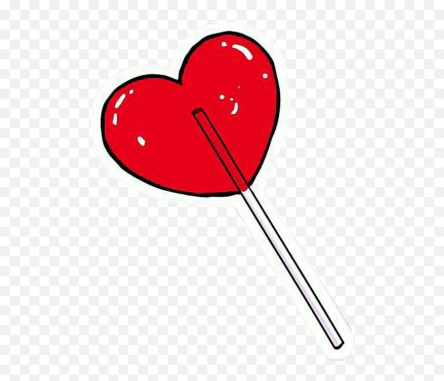 Lollipops Lolipop Pop Candy Cartoon Sticker By Lexy - Red Aesthetic Stickers Transparent Emoji,Emoji Lollipops