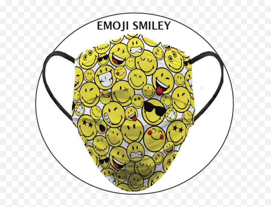 Smiley World Biomsk 10 Day Reusable Face Mask - Kids Dot Emoji,Emoji For Breast Cancer