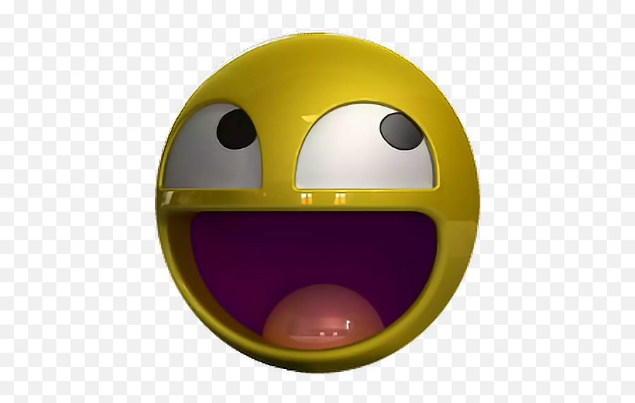 Emoji Smile Ball Funny Happy Sticker By Janet - Happy,Funny Emoticon Text