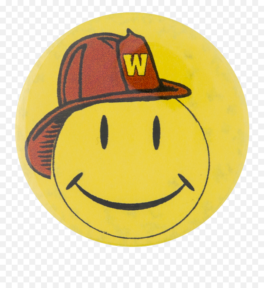 Walmart Smiley In Firehat - Happy Emoji,Emoticon Costumes