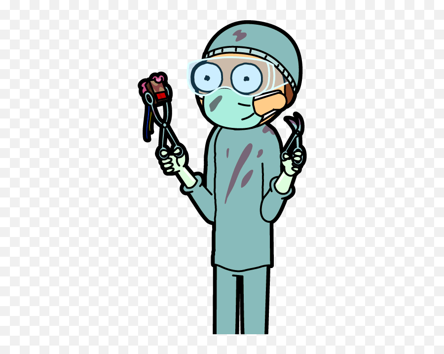 308 - Doctor Morty Pocketmortysnet Surgeon Morty Emoji,Sexy Emojis Combos