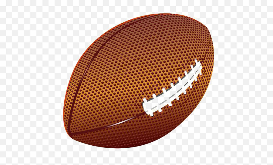 Download Brown American Football Rugby - American Transparent Background Football Images Png Emoji,American Football Ball Emoticon