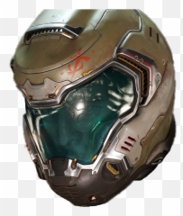 Doom Doomguy Sticker - Doom Slayer Helmet Png Emoji,Doomguy Emoji