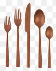 Download Hd Bbq Fork And Knife Png - Cubiertos De Madera Png Emoji,Facebook Emoji Knife And Fork