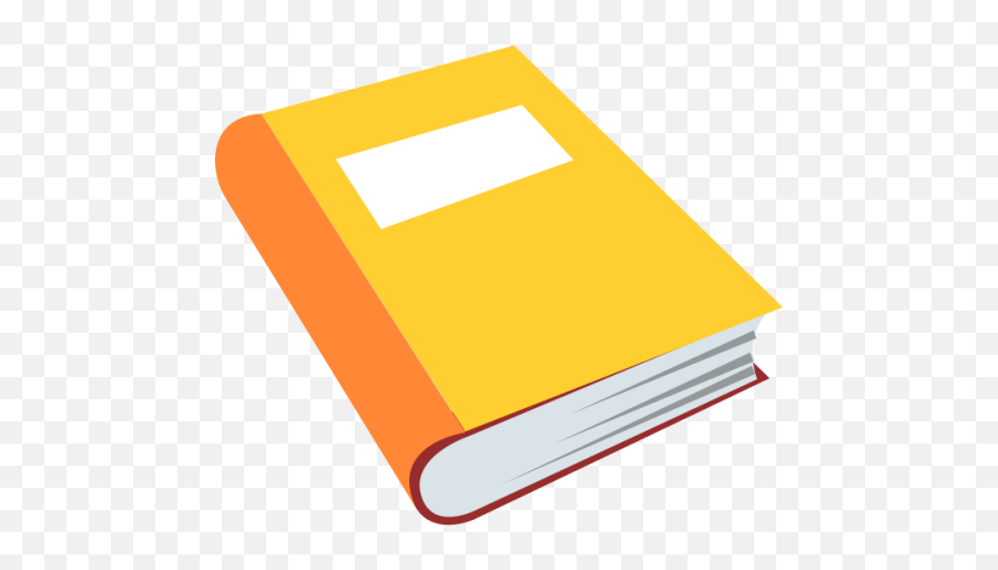 Orange Emoji - Yellow Book Emoji,Books With Emojis Early Reader