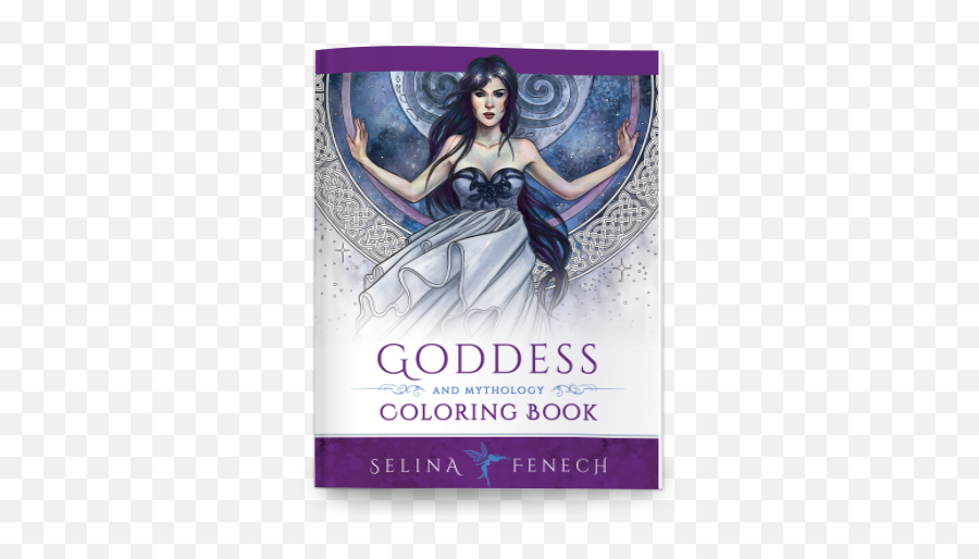Goddess And Mythology Coloring Book - Selina Fenech Artist Goddess And Mythology Coloring Book Emoji,Horned God Triple Goddess Emoticons