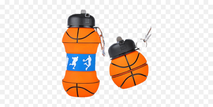 Swirl Silicone Drink Bottle - Sports Water Bottle Basketball Emoji,Water Bottle Emoji