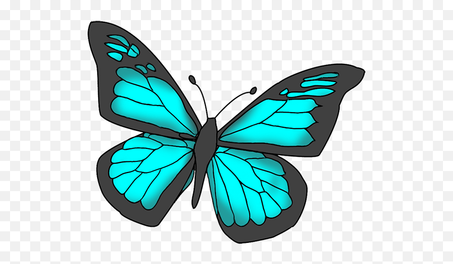 Blue Butterfly Clipart Free Images 2 Emoji,2 Blue Butterfly Emojis