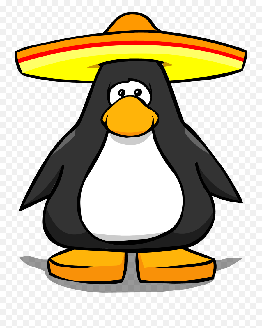 Sombrero Club Penguin Wiki Fandom - Club Penguin Red Penguin Emoji,Sombrero Emoji
