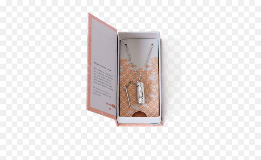 Capsule Wand Locket - Silver Emoji,I Living In A Glass Case Of Emotion