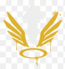 Overwatch Arrow Mercy Spray Overwatchsprays Mercyspray Emoji,2k16 Emotion.