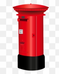 Red Mailbox Transparent Background Png Png Arts Emoji,Red Mailbox Emoji