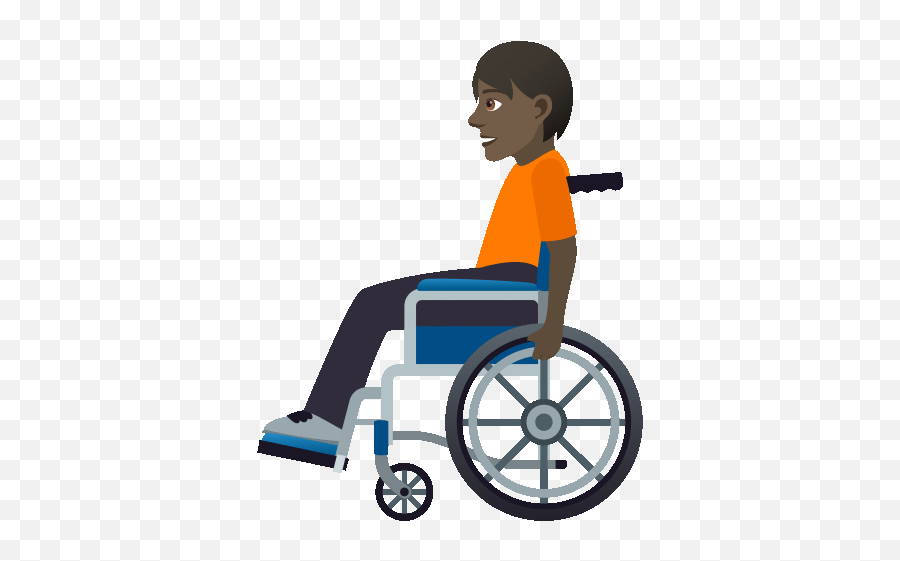 Sitting On Wheelchair Joypixels Sticker - Sitting On Emoji,Chair Emoji Meme