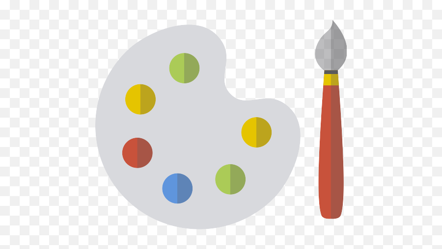 Multicolor Paint Palette Art And Design Svg Vectors And Emoji,Art Pallet Emoji