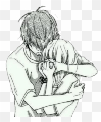 Telegram Sticker From Anime For Adult Pack Emoji,Sad Hugs Emoji
