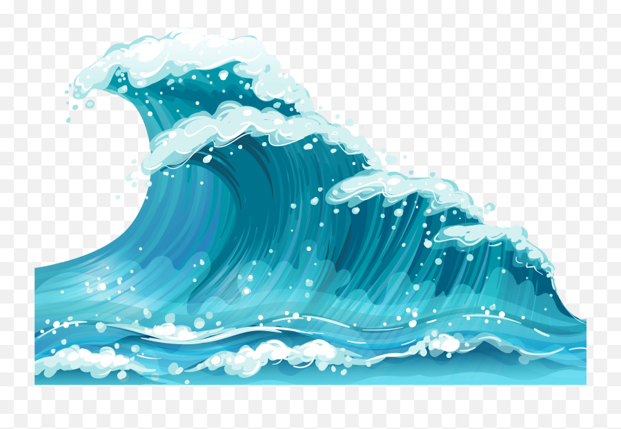 Free Transparent Wave Gif Download Free Clip Art Free Clip - Ocean Clipart Png Emoji,Tsunami Emoji