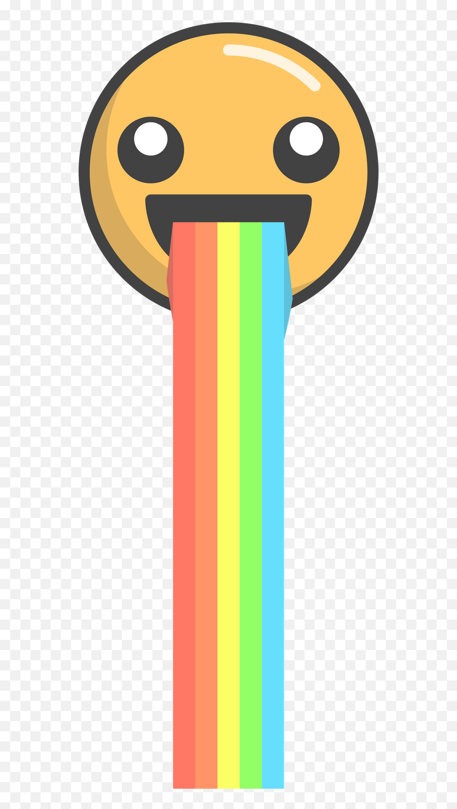 Rainbow Emoji Art Print By Sheeple - Samba Soccer,Emoji Comforter Full Size