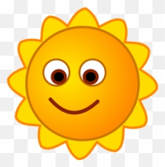Smirc - Cartoon Sunny Transparent Emoji,Give Up Emoticon