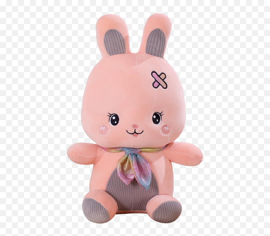 1 Piece Living Room Plush Toy Comfortable Soft Rabbit Shape Cartoon Stuffed Toy - Soft Emoji,Emoji Stuffed Toys