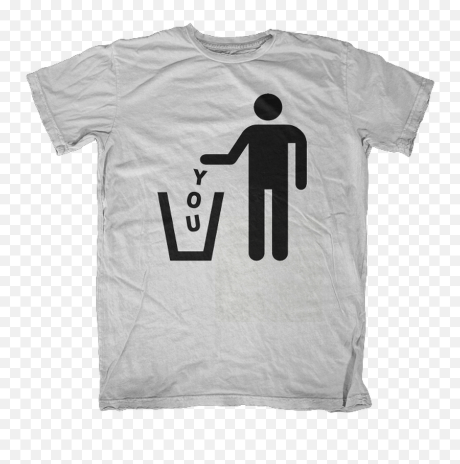 Taking Out The Trash T - Shirt Keep Area Clean Logo Clipart Emoji,100 Emoji Tshirt
