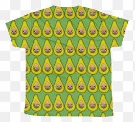 Avocado Youth T - Shirt Short Sleeve Emoji,Avocado Emoticon