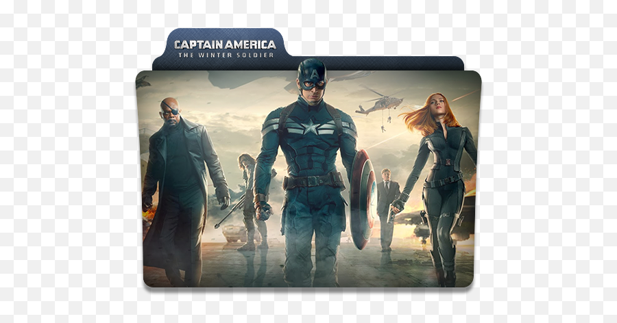 Captain America Winter Soldier Folder 4 - Captain America The Winter Solider Movie Poster Emoji,Captain America Emoji