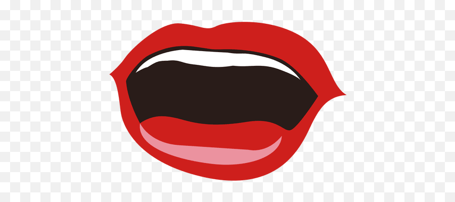 Smiley Woman Mouth Expression - Transparent Png U0026 Svg Vector Girly Emoji,Emoticon Labios