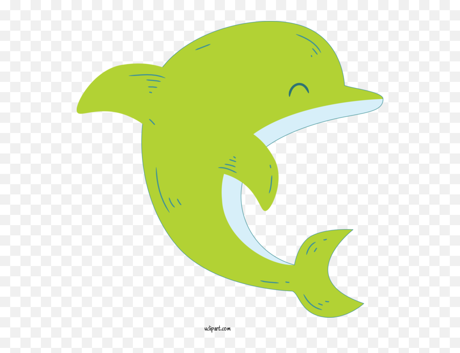 Transparent Animals Bottlenose Dolphin Dolphin Fin - Cloud Common Bottlenose Dolphin Emoji,Dolphin Emoji