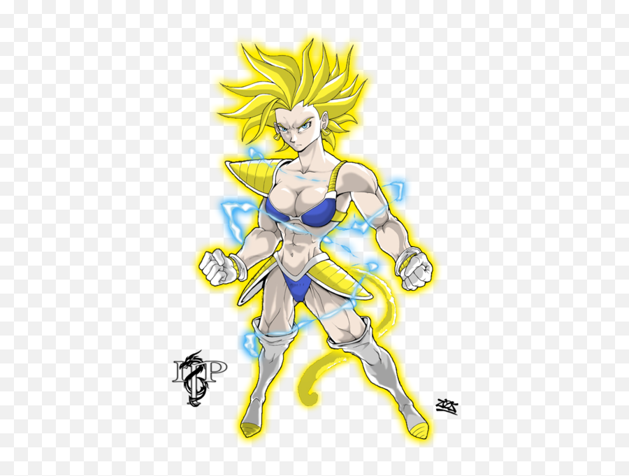 Super Saiyan Woman Psd Official Psds - Super Saiyan Woman Emoji,Super Saiyan Emoji