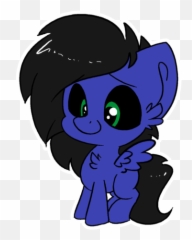 Northwindsmlp Black - Fictional Character Emoji,Emotions Chibi Easy