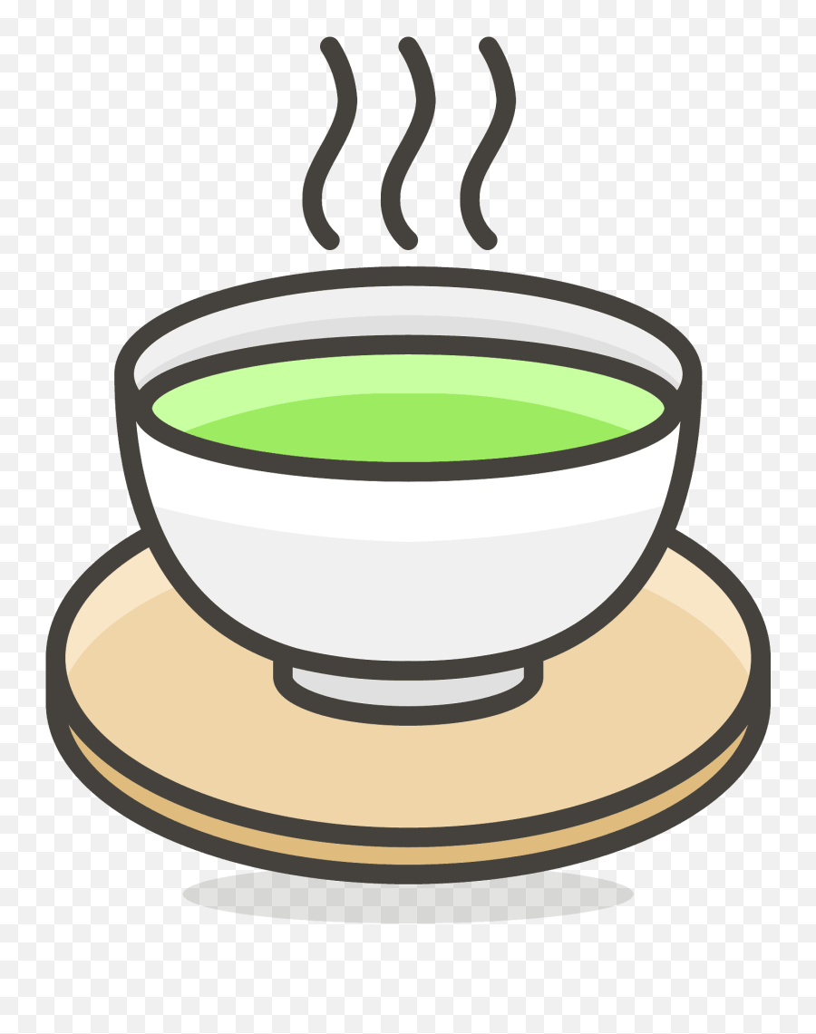 Teacup Without Handle Emoji Clipart Free Download - Sopa Emoji Png,Drink Emoji