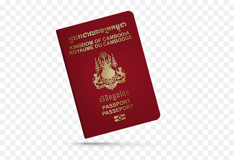 Service Passport Cambodia - Khmer Passport Emoji,Cambodia Flag Emoji