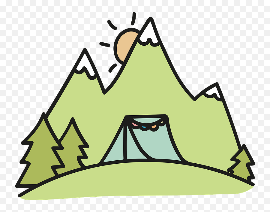 Campamento Gráficos Vectoriales - Descarga Imágenes Gratis Camping Clipart Png Emoji,Emoticon Acampar