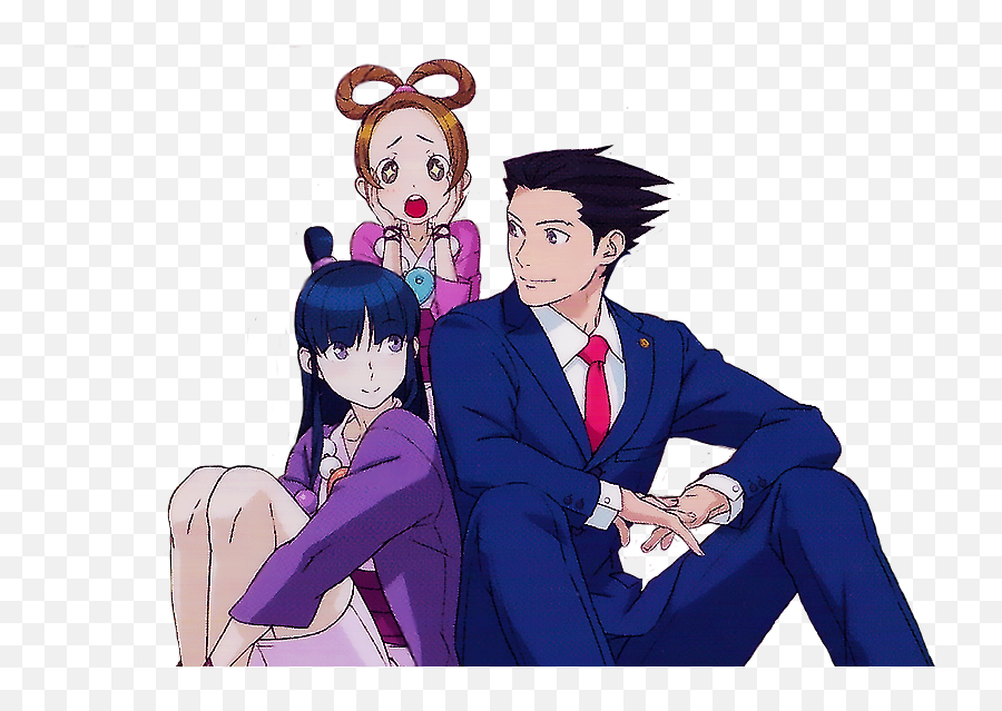 Ace - Attorneyfanfic On Tumblr Maya Fey Fanart Emoji,Ace Attorney Emotion