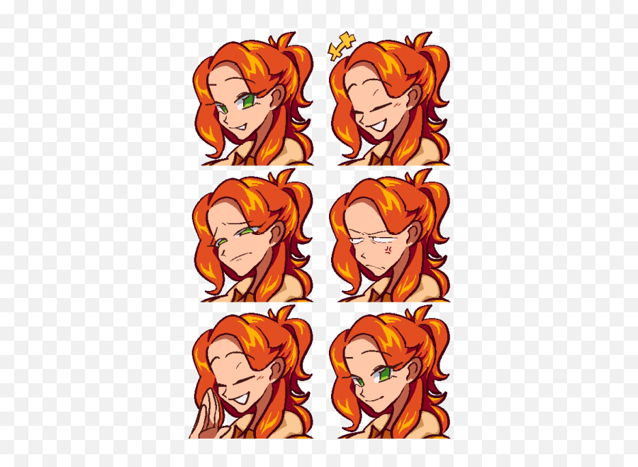 Gigi S Hi Res Portraits Mod For All - For Women Emoji,Stardew Animal Emotions