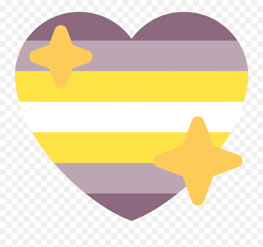 Neon Pastel Pride Emojis - Demiboy Heart Discord Emoji,Discord Heart Emoji
