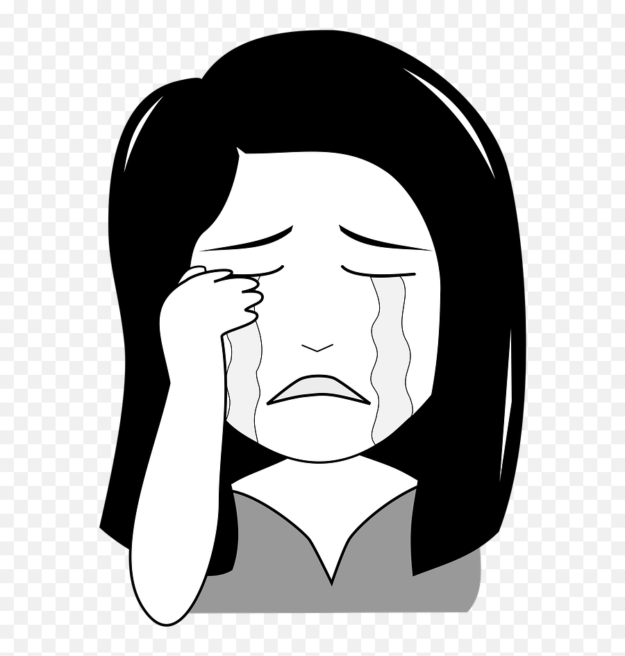 Sad Crying Cry Emotion Sadness - Sad Cry Emoji,Woman Many Emotions