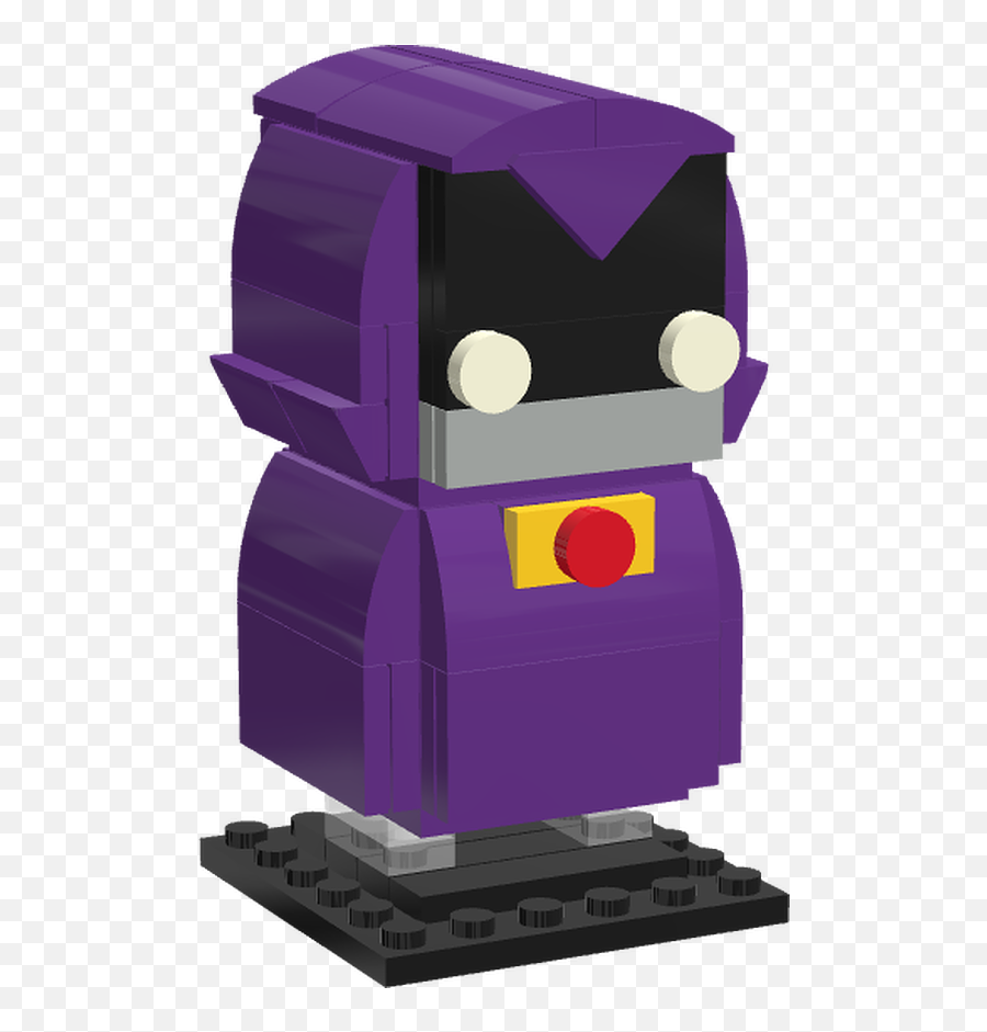 Mecabricks - Lego Brickheadz Teen Titans Emoji,Teen Titans Raven Emotion Scence