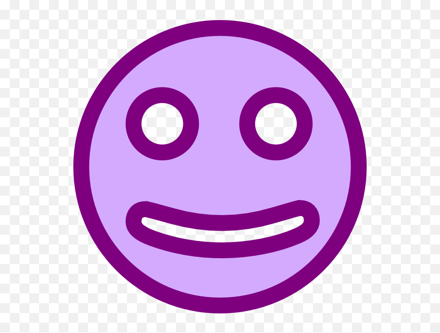 Smiley Clipart Purple Smiley Purple Transparent Free For - Happy Emoji,Purple Face Emoji