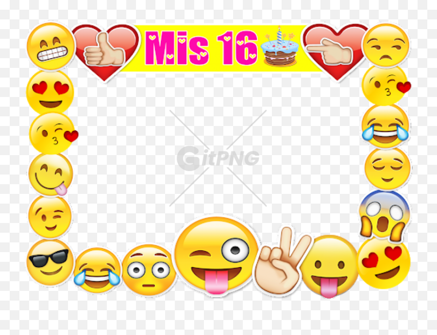 Tags - Ornament Gitpng Free Stock Photos Marcos Emoticones Png Emoji,Emoticon Nieve