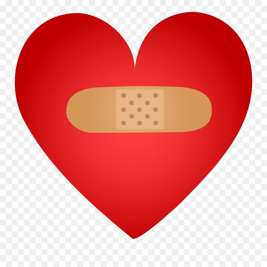 Bandaid Clip Art Band Aid Clipart - Heart With A Band Aid Emoji,Bandaid Emoji