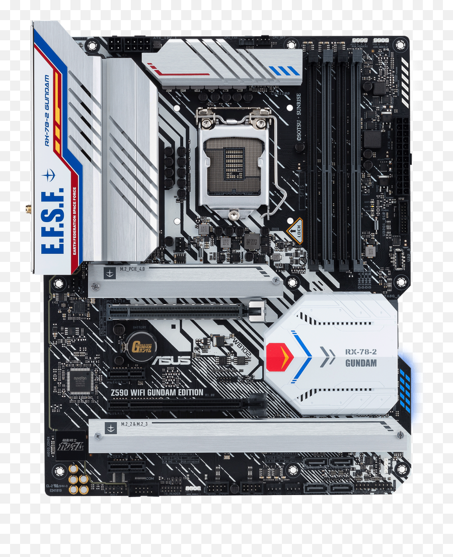 Asus Z590 Wifi Gundam Edition Lga 1200 - Asus Z590 Wifi Gundam Edition Emoji,Ps2 Emotion Engine On A Pcie Slot